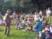 大倉山自然観察会の様子