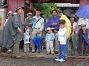 妙劉寺山門からの野鳥観察