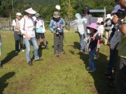 観察会のようす