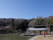 1月の修景庭園周囲