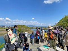 武具所跡から見られる地形の解説