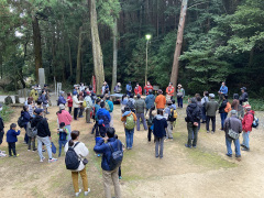 観察会流れの説明・注意事項