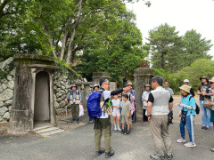 豊橋公園に残る戦争遺跡の歩哨舎