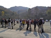 観察会開始前の風景 観察会開始前の風景