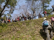 堀の南側で微気候を感じる 堀の南側で微気候を感じる