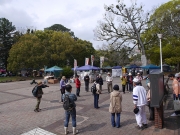 イベント開催中の豊橋公園 イベント開催中の豊橋公園